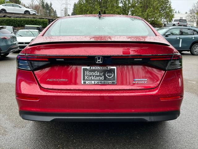 new 2025 Honda Accord Hybrid car, priced at $33,600