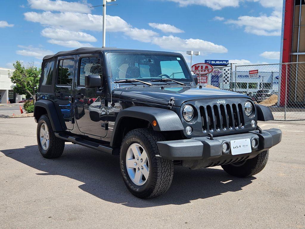 used 2018 Jeep Wrangler JK Unlimited car, priced at $20,989
