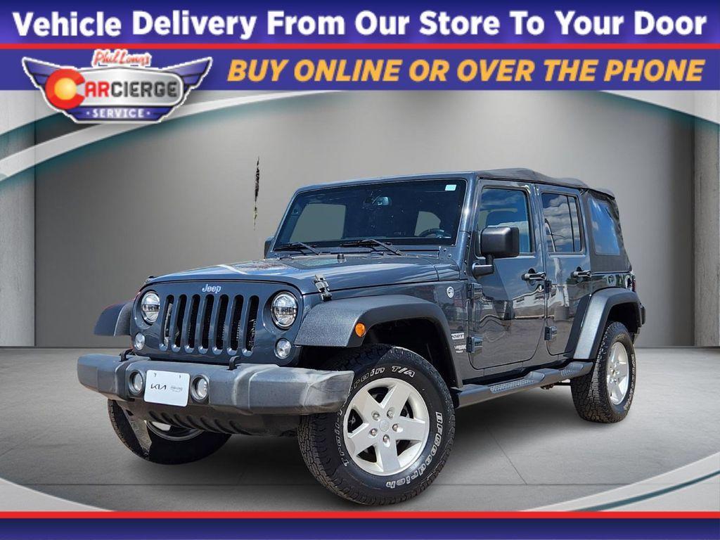 used 2018 Jeep Wrangler JK Unlimited car, priced at $20,989
