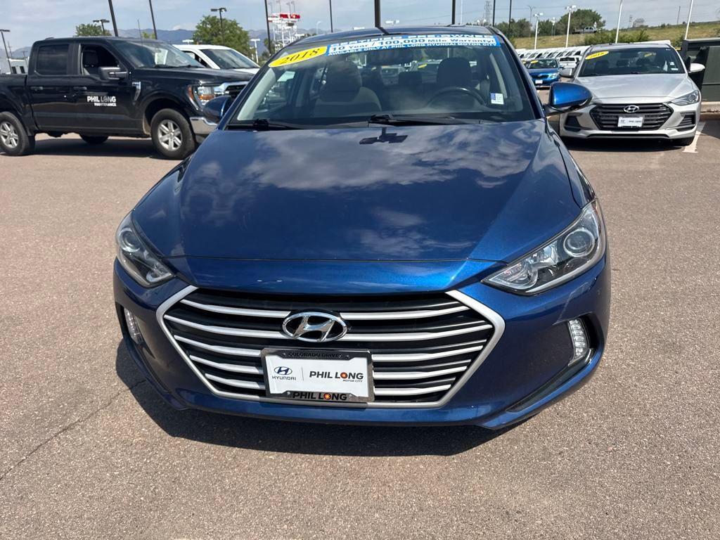 used 2018 Hyundai Elantra car, priced at $14,089