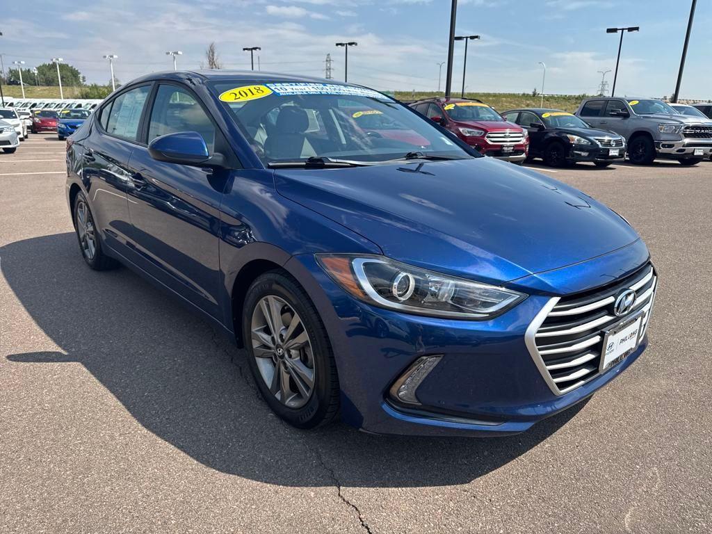 used 2018 Hyundai Elantra car, priced at $14,089