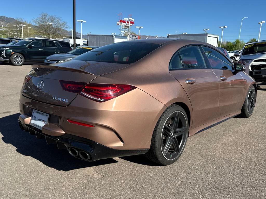 used 2022 Mercedes-Benz AMG CLA 45 car, priced at $42,986