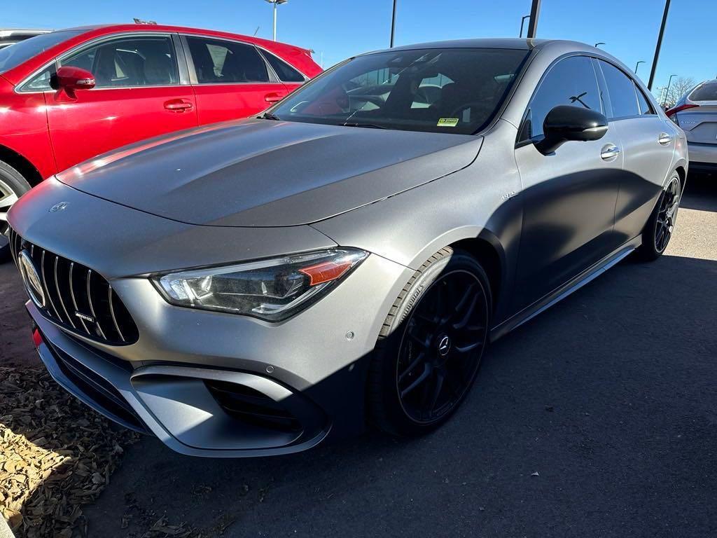 used 2021 Mercedes-Benz AMG CLA 45 car, priced at $45,992