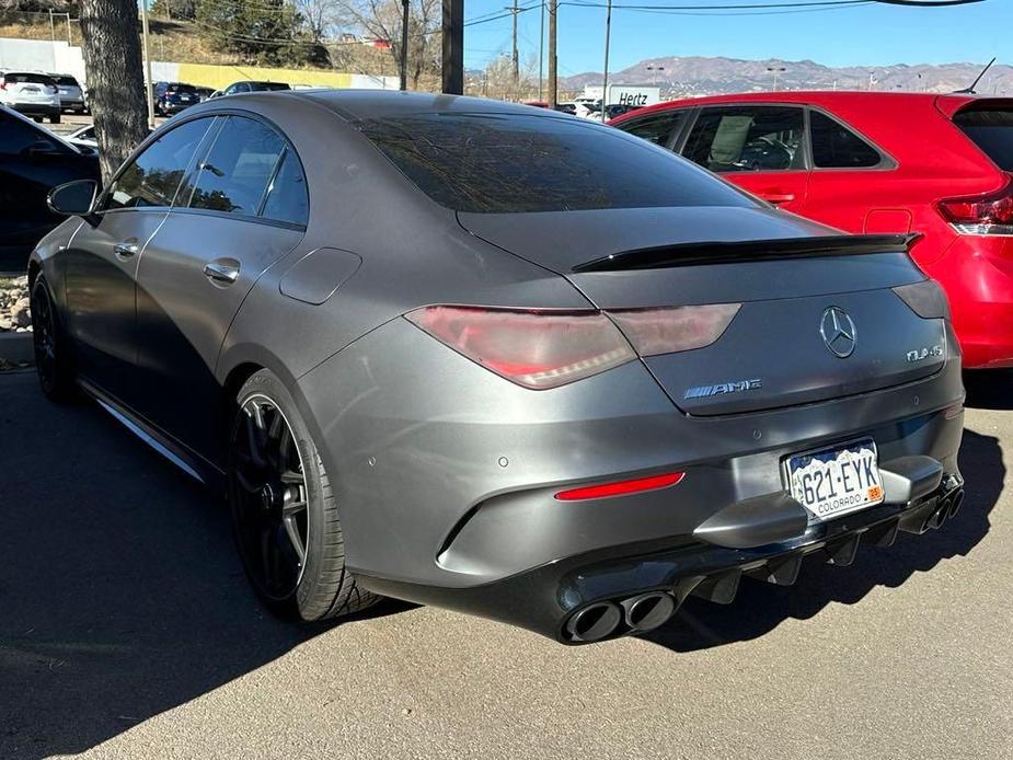 used 2021 Mercedes-Benz AMG CLA 45 car, priced at $45,992