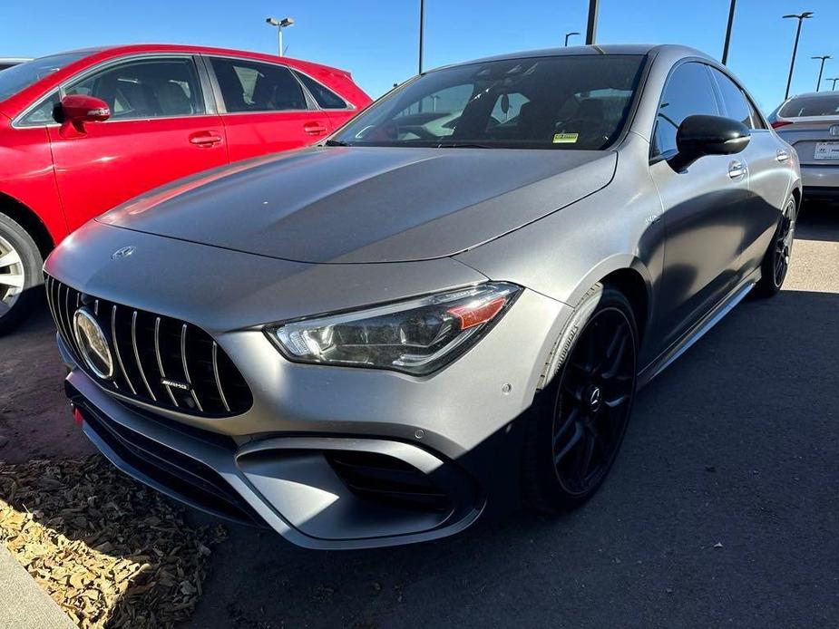 used 2021 Mercedes-Benz AMG CLA 45 car, priced at $45,992