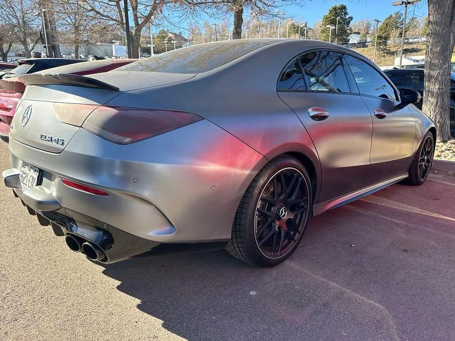 used 2021 Mercedes-Benz AMG CLA 45 car, priced at $45,992