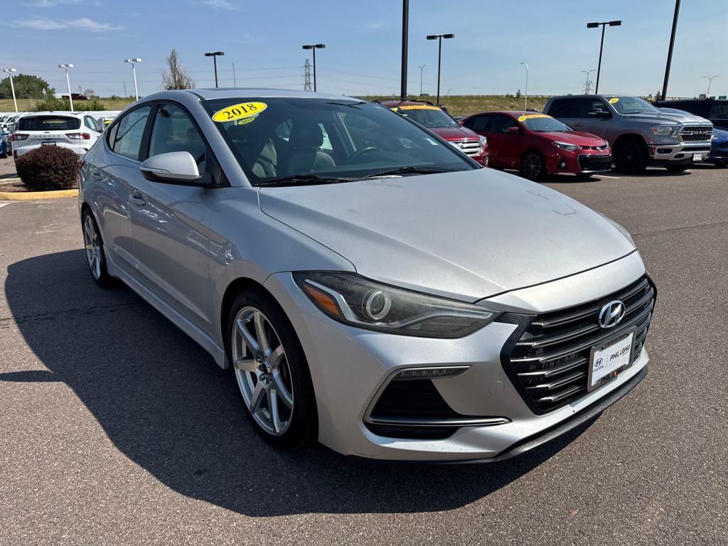 used 2018 Hyundai Elantra car, priced at $10,693