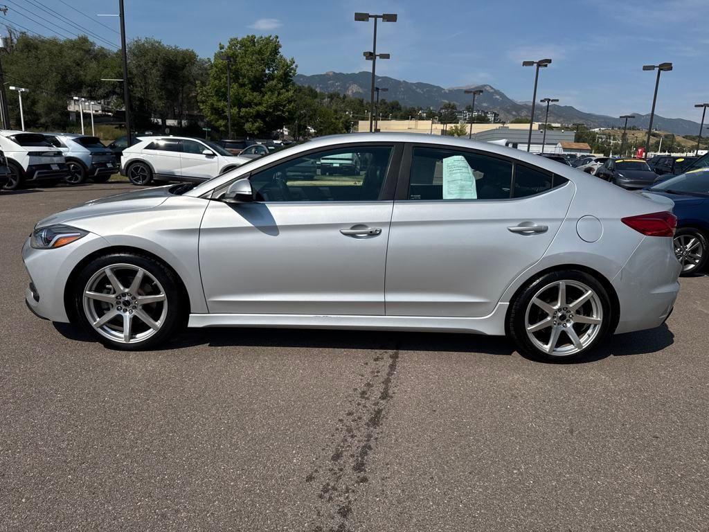 used 2018 Hyundai Elantra car, priced at $10,693