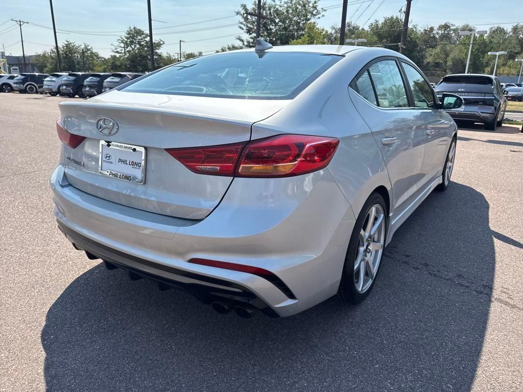 used 2018 Hyundai Elantra car, priced at $10,693