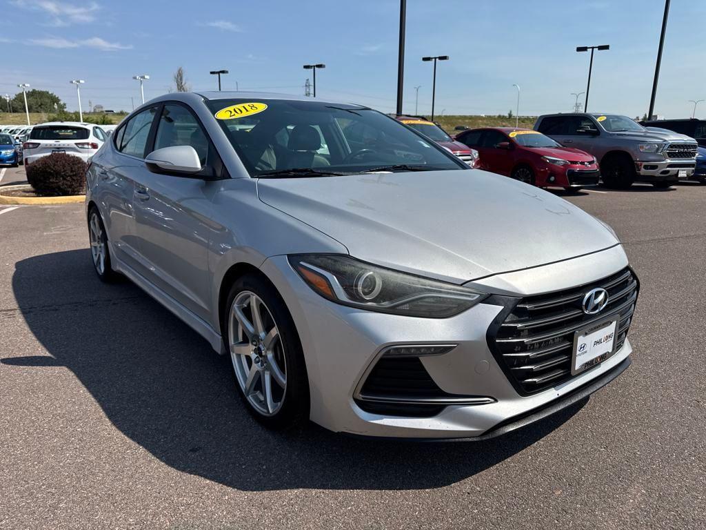 used 2018 Hyundai Elantra car, priced at $10,693