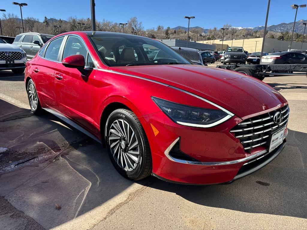 used 2021 Hyundai Sonata Hybrid car, priced at $19,789