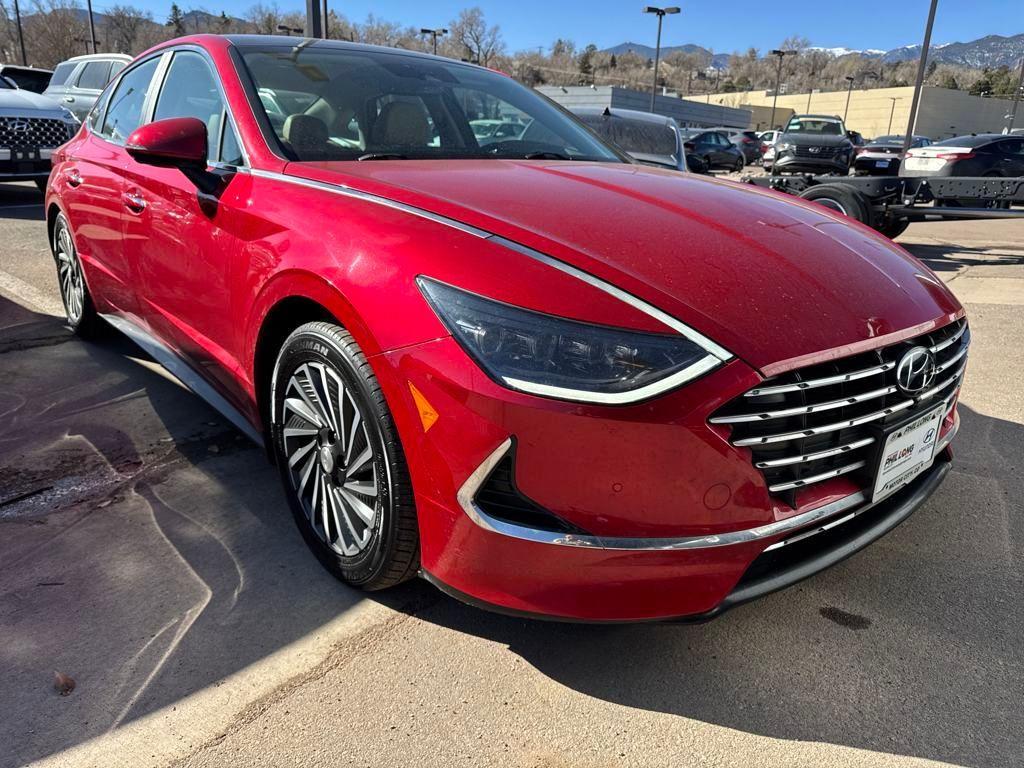 used 2021 Hyundai Sonata Hybrid car, priced at $19,789