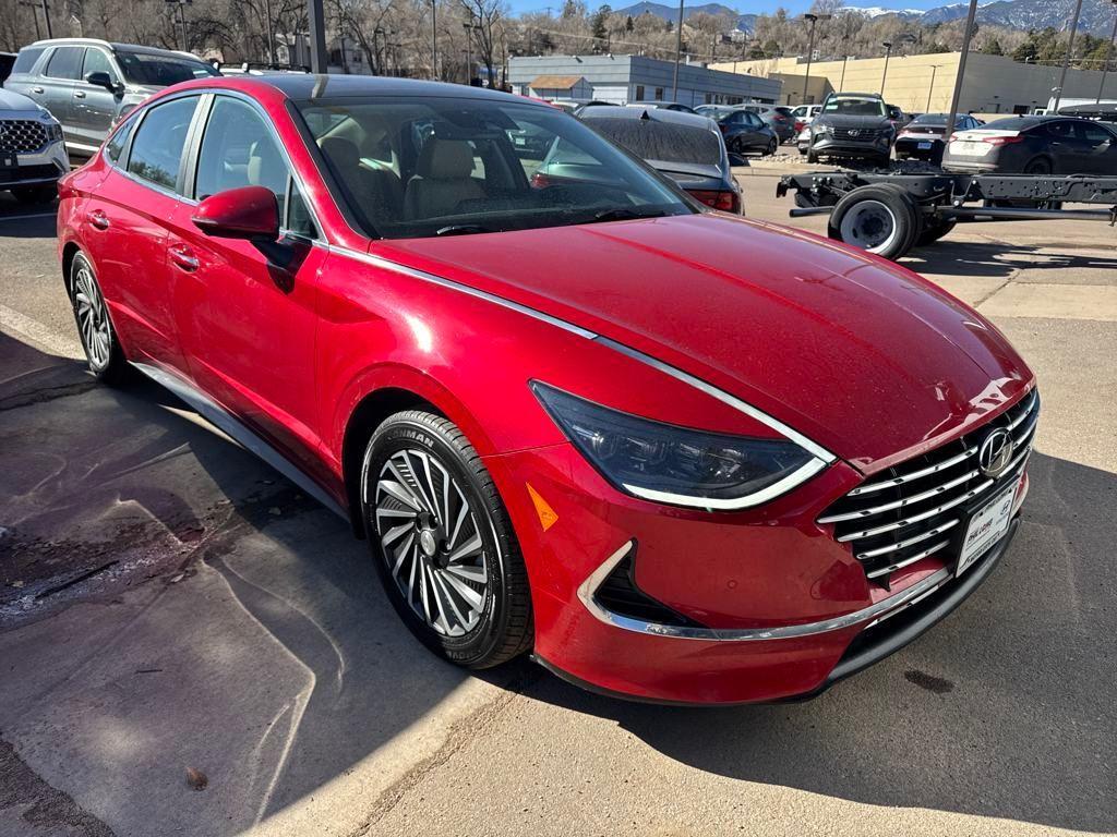 used 2021 Hyundai Sonata Hybrid car, priced at $19,789