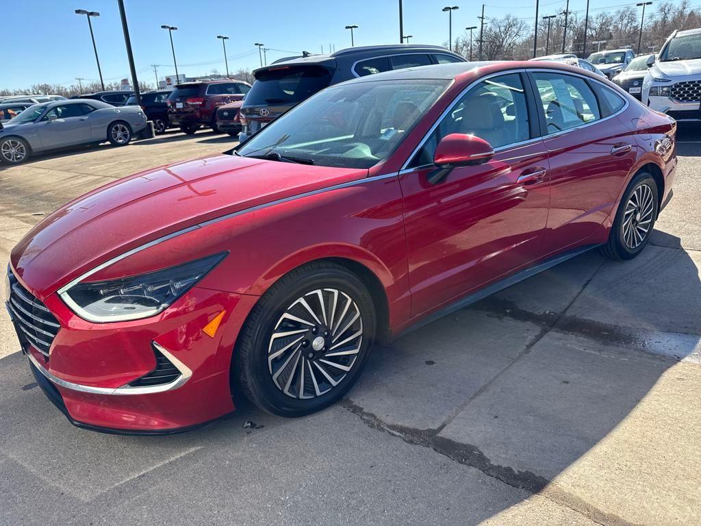 used 2021 Hyundai Sonata Hybrid car, priced at $19,789