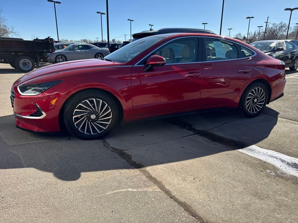 used 2021 Hyundai Sonata Hybrid car, priced at $19,789