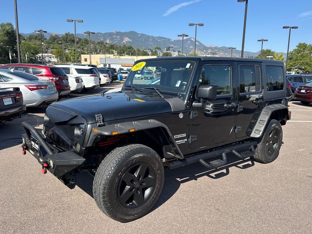 used 2011 Jeep Wrangler Unlimited car, priced at $15,889