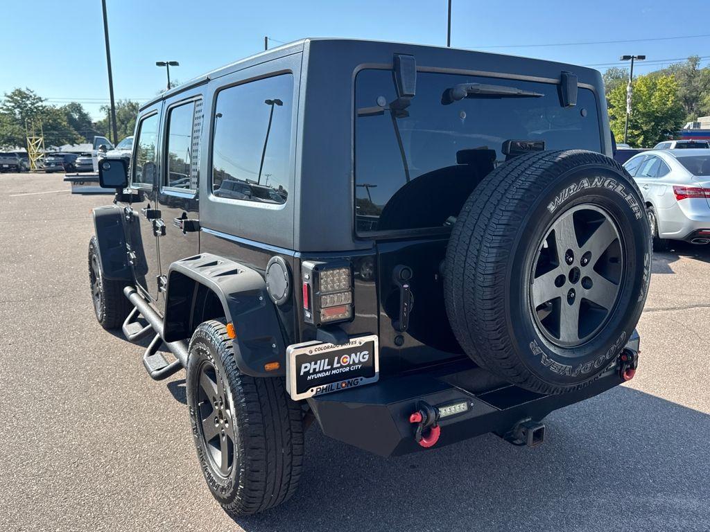 used 2011 Jeep Wrangler Unlimited car, priced at $15,889