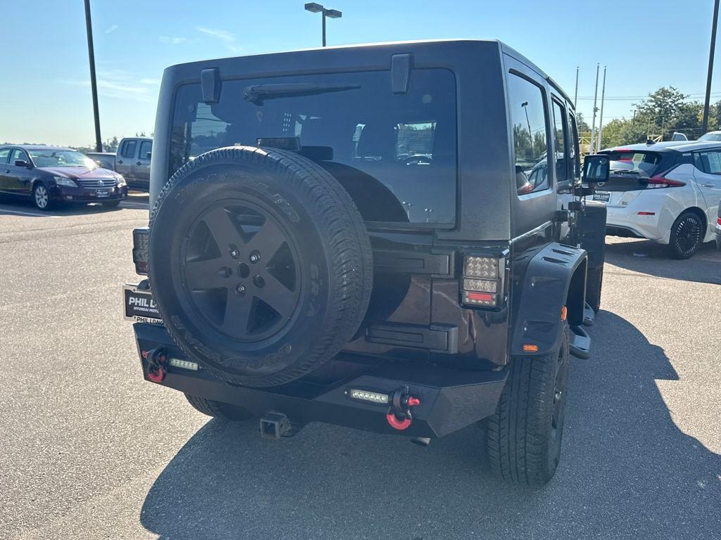 used 2011 Jeep Wrangler Unlimited car, priced at $15,889