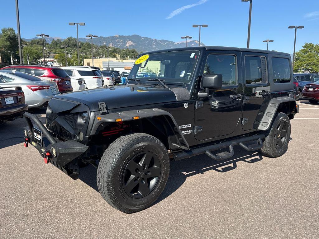 used 2011 Jeep Wrangler Unlimited car, priced at $15,889