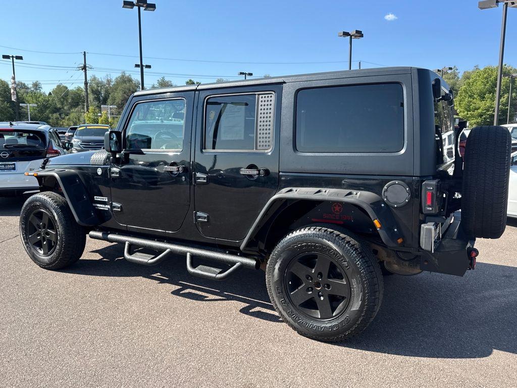 used 2011 Jeep Wrangler Unlimited car, priced at $15,889