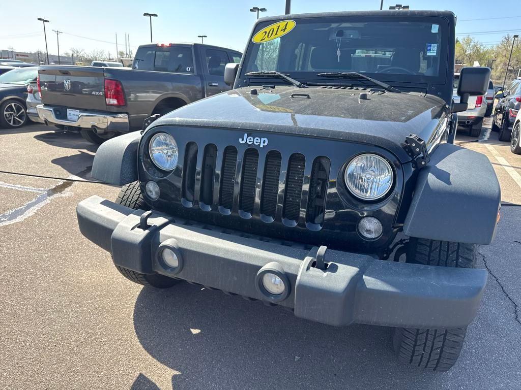 used 2014 Jeep Wrangler Unlimited car, priced at $15,892