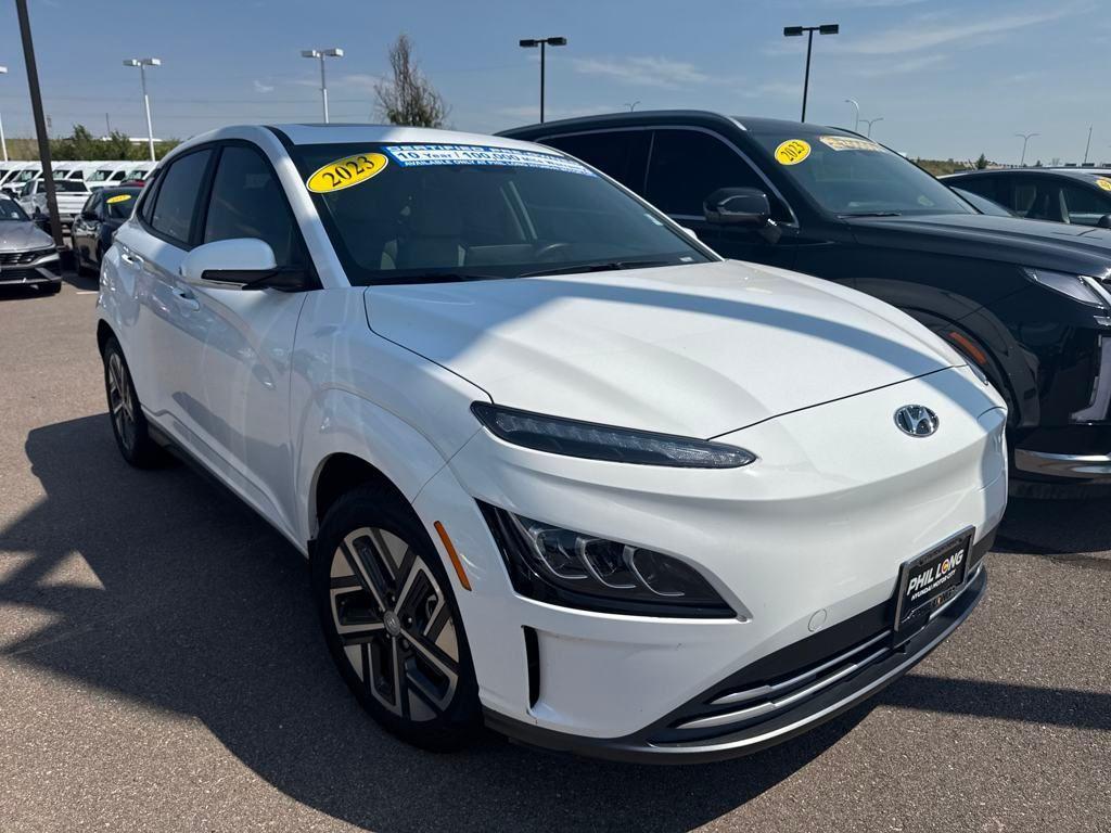 used 2023 Hyundai Kona EV car, priced at $24,392