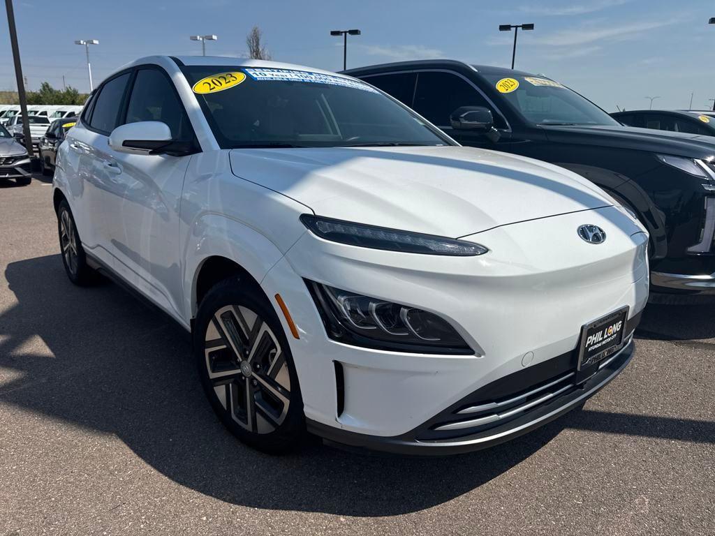 used 2023 Hyundai Kona EV car, priced at $24,392