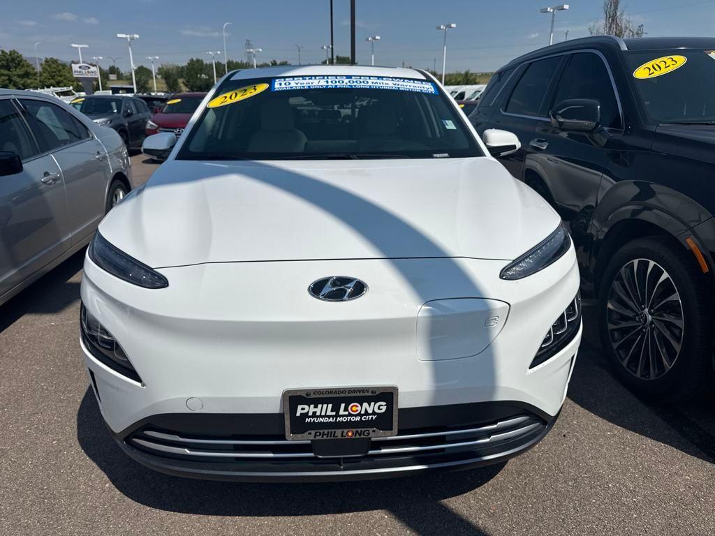 used 2023 Hyundai Kona EV car, priced at $24,392