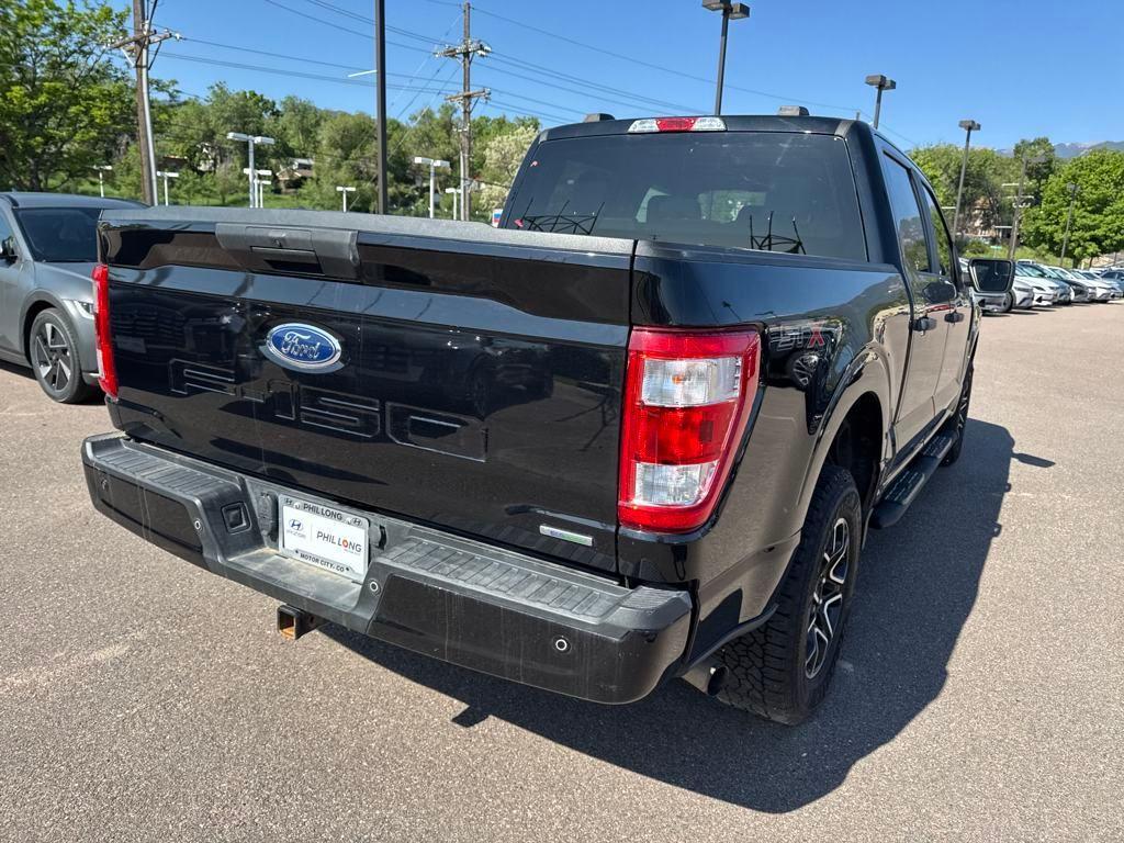 used 2021 Ford F-150 car, priced at $35,789
