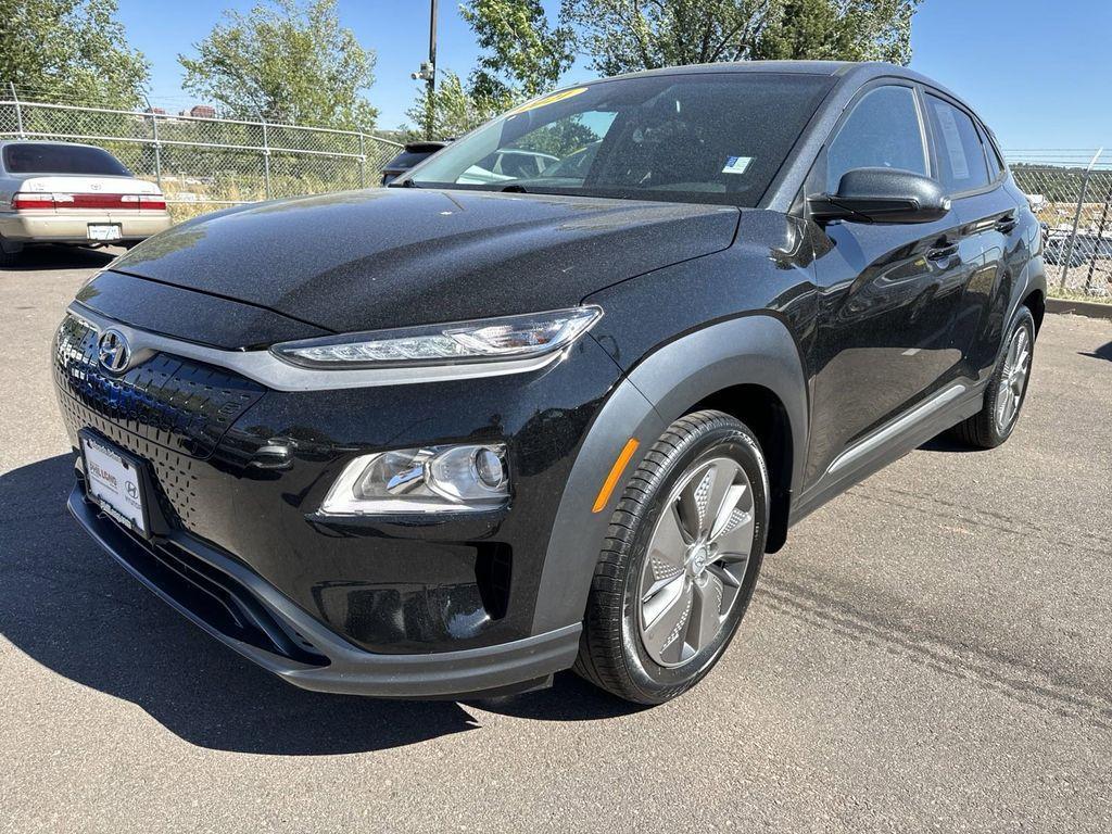 used 2021 Hyundai Kona EV car, priced at $27,986