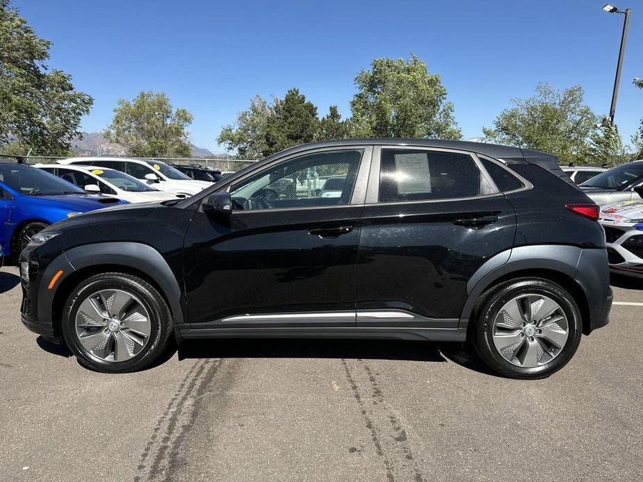 used 2021 Hyundai Kona EV car, priced at $27,986