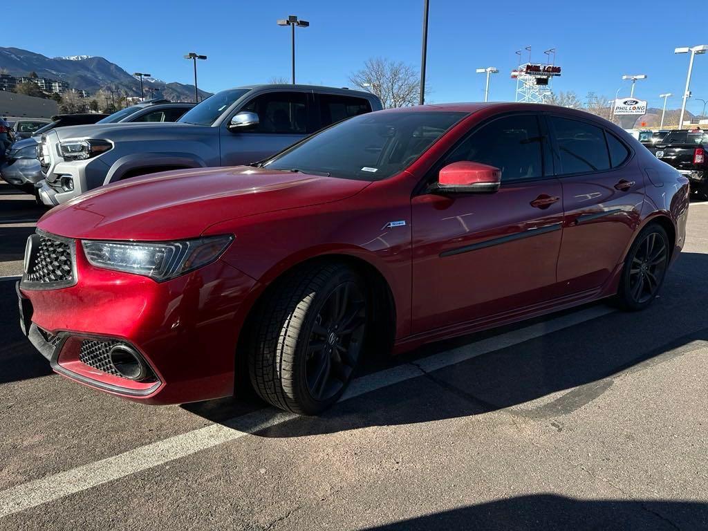 used 2020 Acura TLX car, priced at $26,682