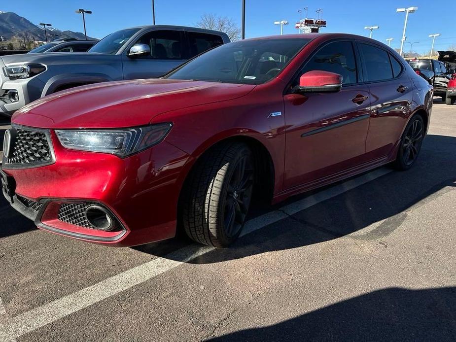 used 2020 Acura TLX car, priced at $26,682