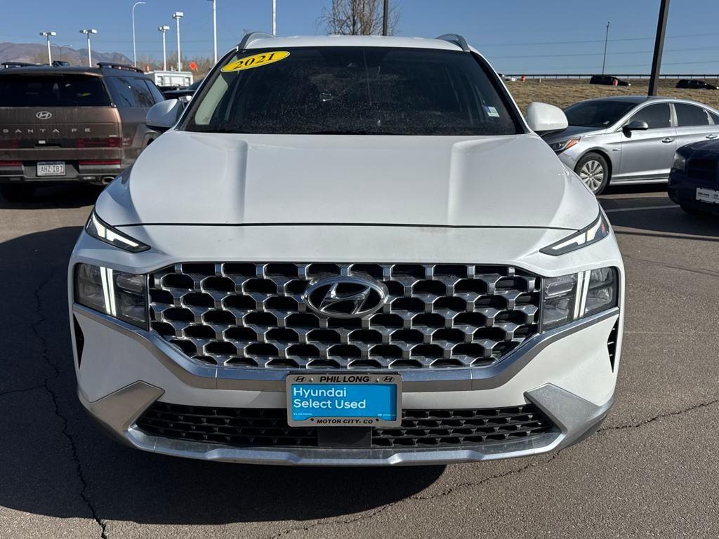 used 2021 Hyundai Santa Fe car, priced at $17,592