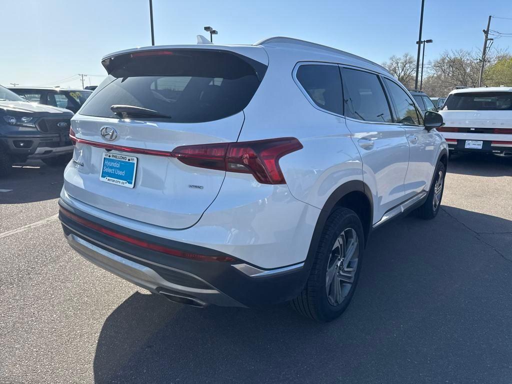 used 2021 Hyundai Santa Fe car, priced at $16,993