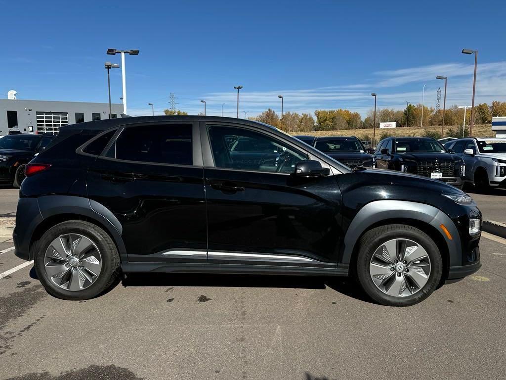 used 2021 Hyundai Kona EV car, priced at $19,286