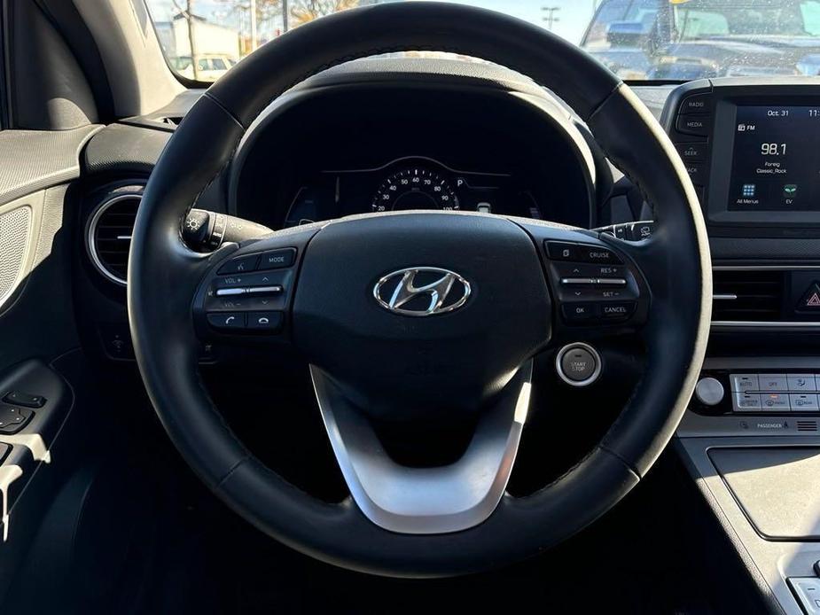 used 2021 Hyundai Kona EV car, priced at $19,286