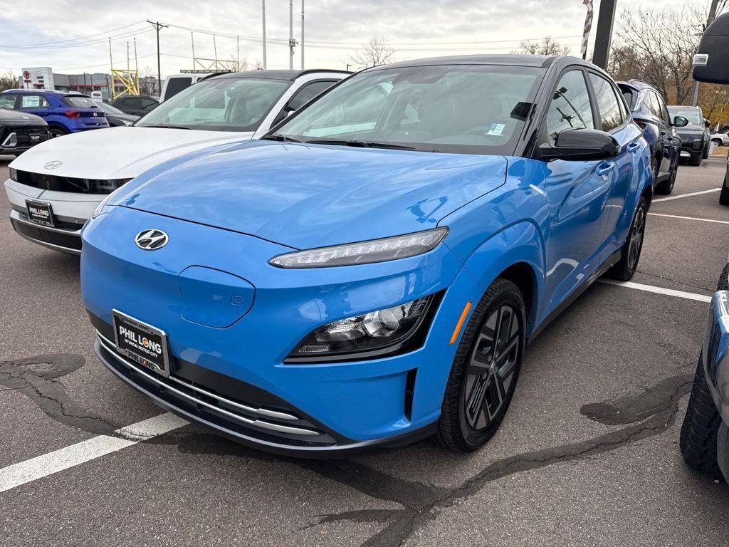 used 2023 Hyundai Kona EV car, priced at $17,589