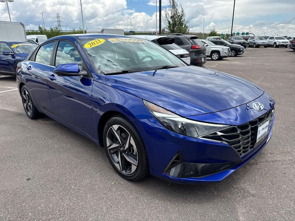 used 2021 Hyundai Elantra car, priced at $18,989