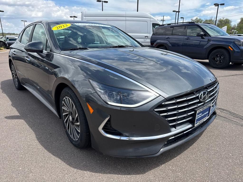 used 2022 Hyundai Sonata Hybrid car, priced at $22,889