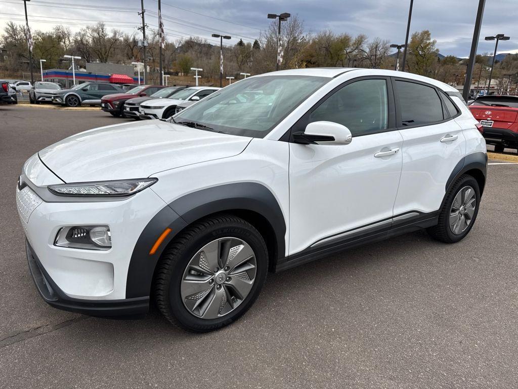 used 2021 Hyundai Kona EV car, priced at $19,786