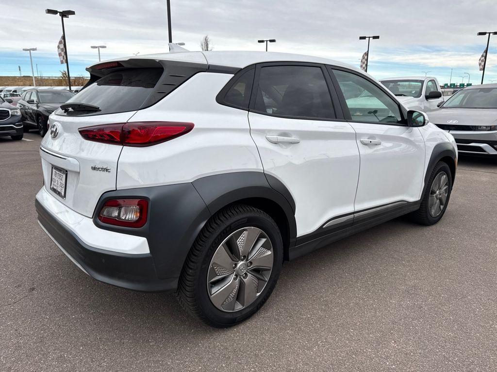 used 2021 Hyundai Kona EV car, priced at $19,786