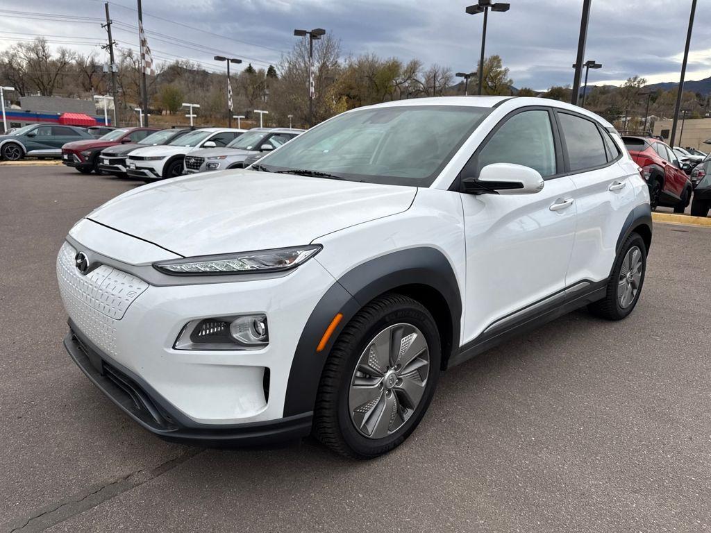 used 2021 Hyundai Kona EV car, priced at $19,786
