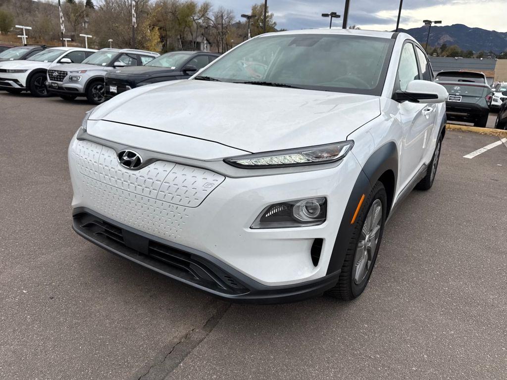 used 2021 Hyundai Kona EV car, priced at $19,786