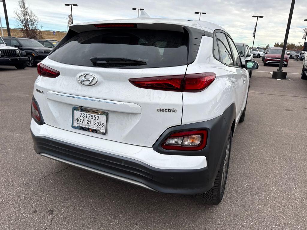 used 2021 Hyundai Kona EV car, priced at $19,786