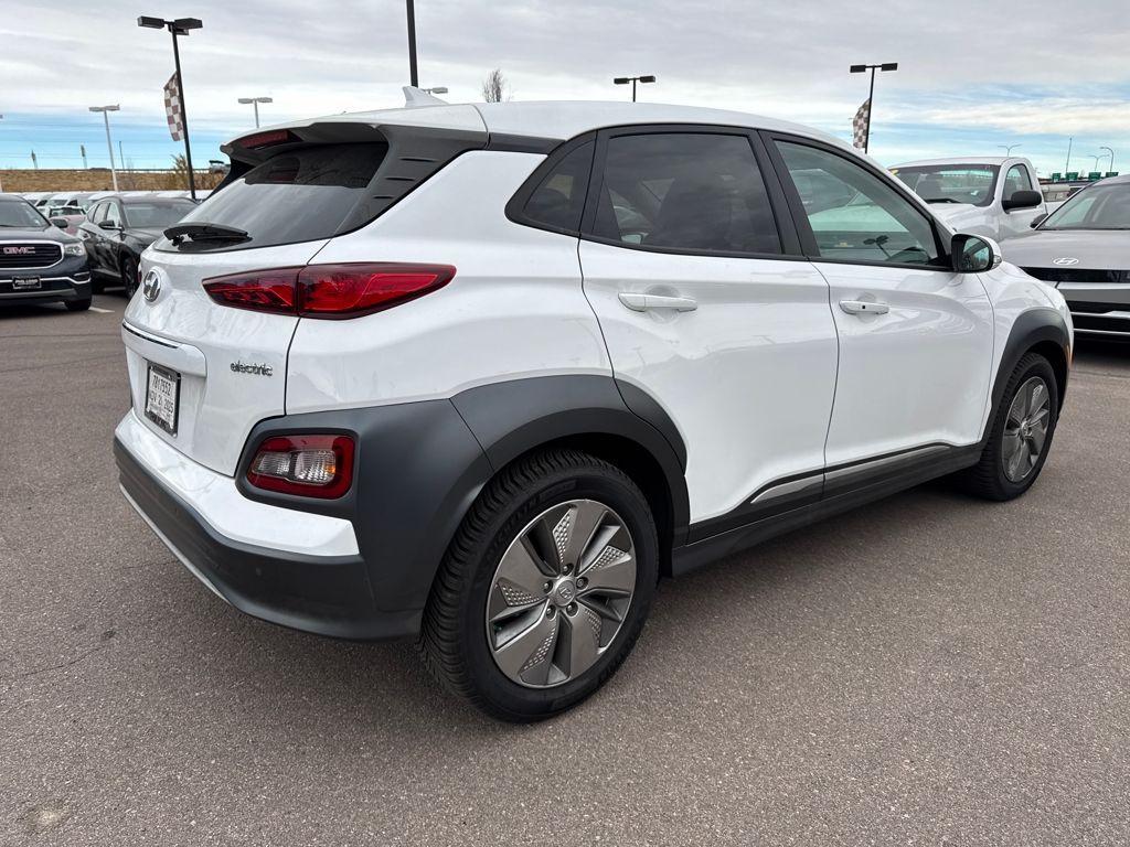 used 2021 Hyundai Kona EV car, priced at $19,786