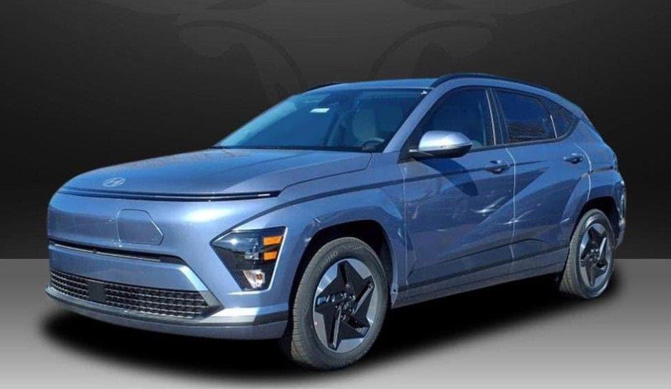 new 2025 Hyundai Kona EV car, priced at $28,270
