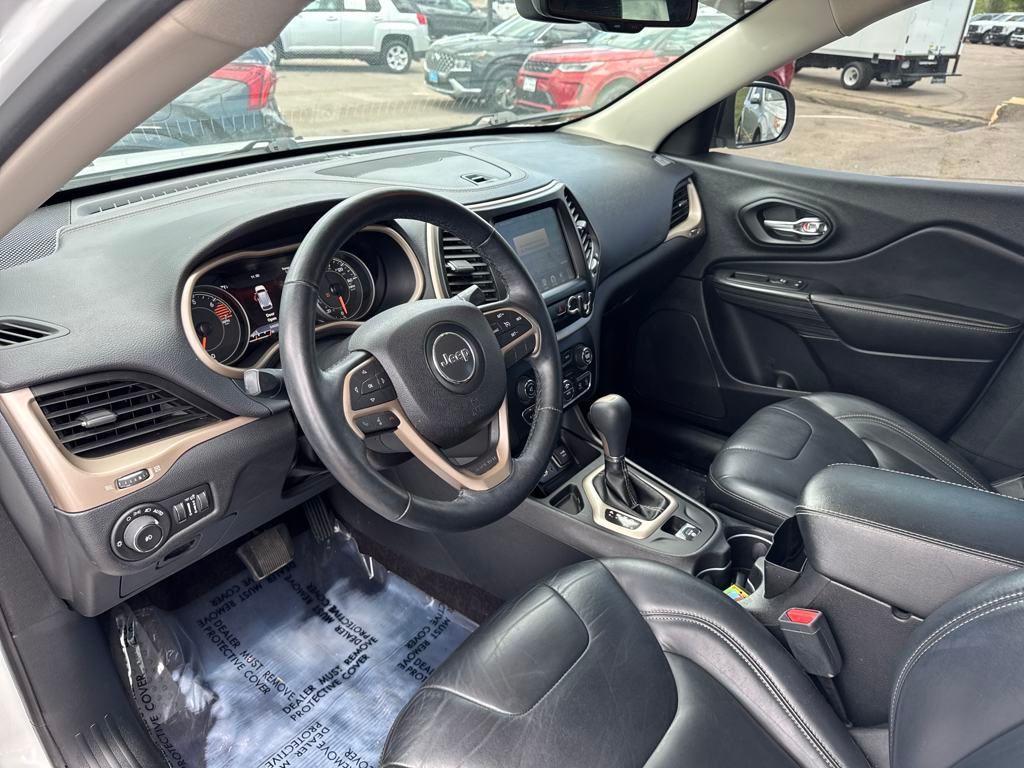 used 2017 Jeep Cherokee car, priced at $14,689