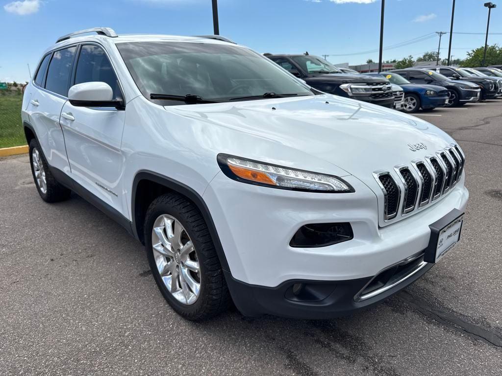 used 2017 Jeep Cherokee car, priced at $14,689