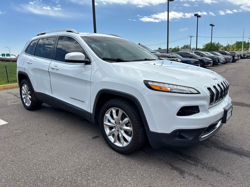 used 2017 Jeep Cherokee car, priced at $14,689